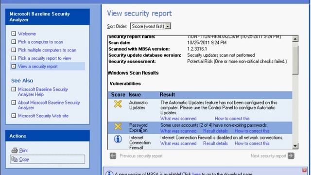 7iun How To Security + Certification - Using MBSA to detect account vulnerabilities смотреть онлайн