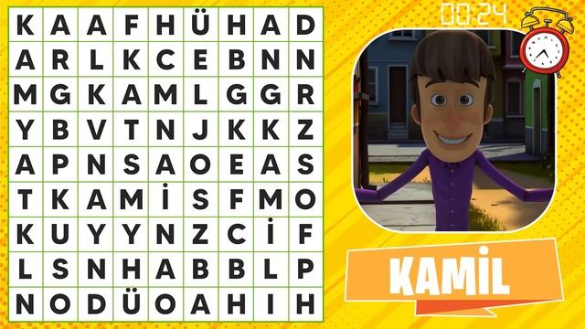 KARE KELİME BULMACA #6: RAFADAN TAYFA Karakterleri Bulmaca Yarışması 👱🏽♂️ Eğlenceli Bulmacalar