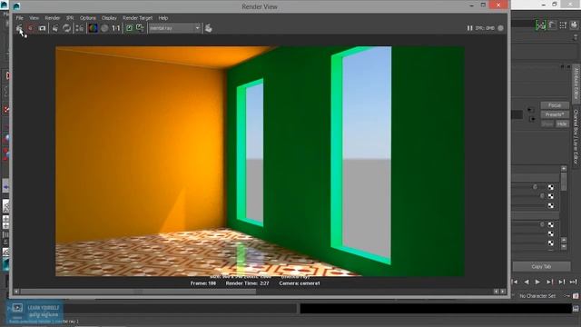 Introduction about Interior Lighting and Rendering in Maya Course | Tamil Tutorial смотреть онлайн