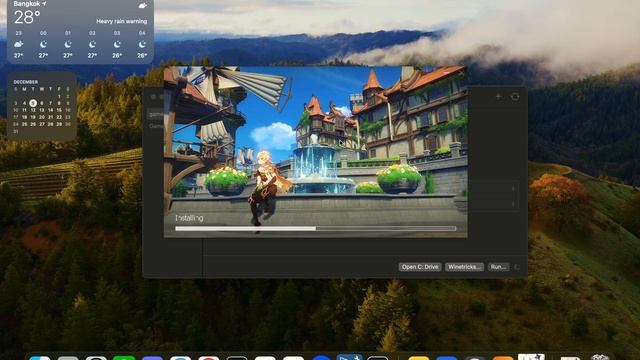 วิธีการเล่นเกม windows บน mac os โดยใช้ whisky app และ game porting toolkit смотреть онлайн