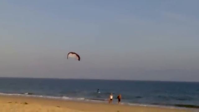Ozone Zephyr testing in Cabanas Kite Beach - Eolis - Kite School смотреть онлайн