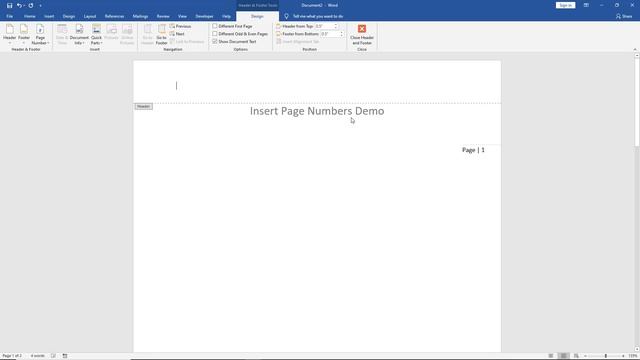 How to insert and customize page numbers in Word 2019 смотреть онлайн