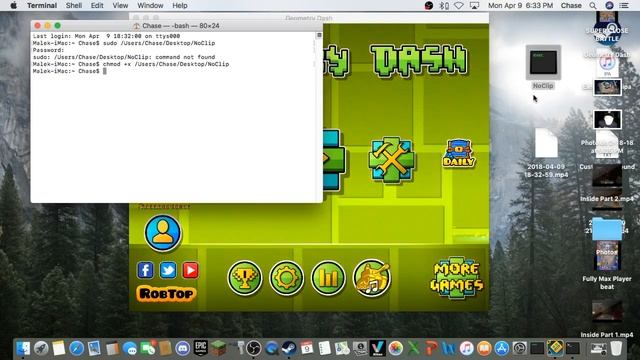 Geometry Dash 2.113 NoClip Mac Error Fix смотреть онлайн