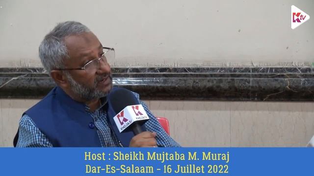 Sheikh Hanif Akbaraly - Président CROI - Dar es Salam - 16 juillet 2022 смотреть онлайн