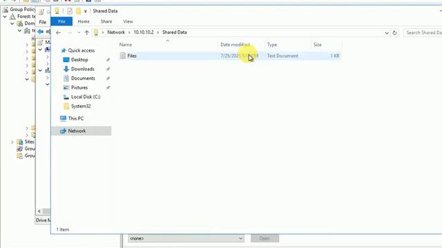 How to Map Network Drive using Group Policy | GPO Preferences смотреть онлайн