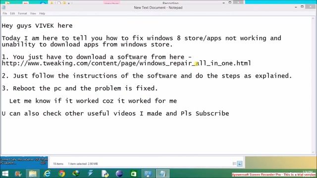 Windows store and apps not working fix смотреть онлайн