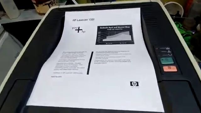 Impresora HP Lserjet 1320n Usada смотреть онлайн