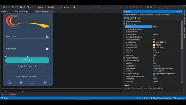 Create Your User Login Page Attractively Using C# Winform || Mobile Theme || Social Media Login смотреть онлайн
