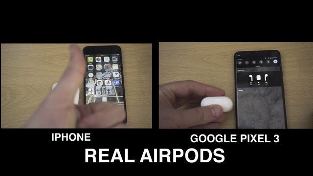 FAKE VS REAL APPLE AIRPODS смотреть онлайн