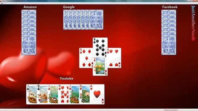 Lets Play Windows Hearts - Game #16 "ON FIRE Part 2!" - 5. Round смотреть онлайн
