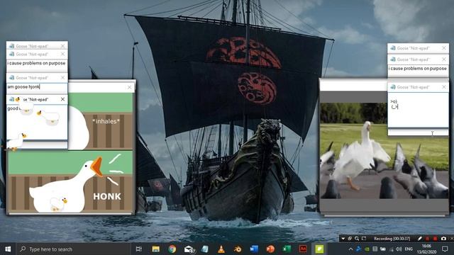 i run 5 desktop goose virus for 1 hour смотреть онлайн