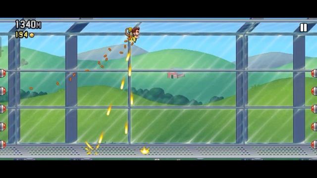 Jetpack Joyride gameplay смотреть онлайн