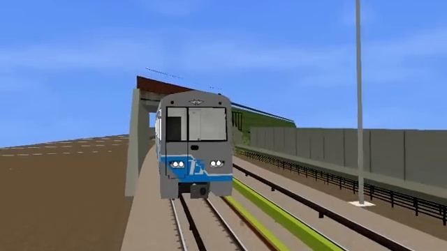 openbve train 81-760 Вагонмарш смотреть онлайн