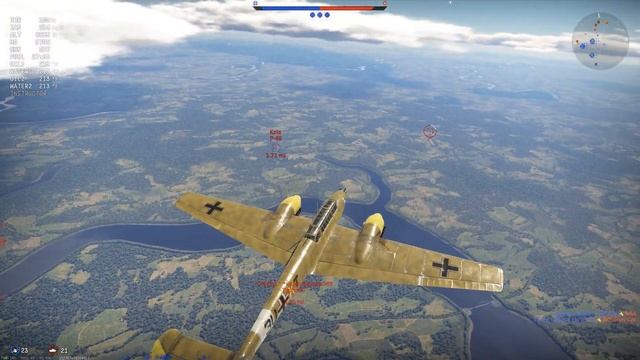 War Thunder - Bf 110 C-4 "The Bo Buffet" смотреть онлайн