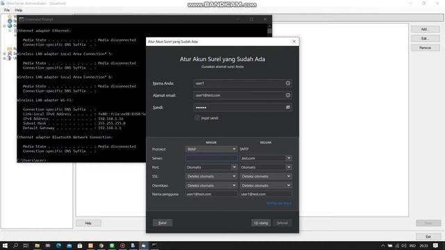 How to create Mail Server (hmailserver & thunderbird) смотреть онлайн
