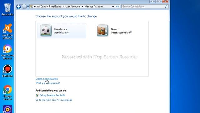 How to create new account in window 7 - Creating New User Account in Windows 7 - Create User Accoun смотреть онлайн