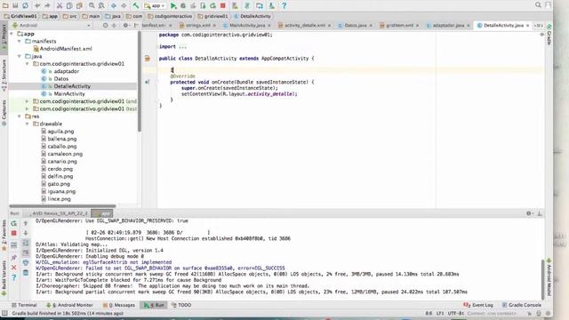 Curso de Android : Trabajando con GridView y adaptadores personalizados Parte 2 смотреть онлайн