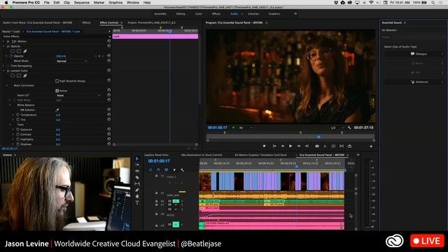 LIVE DEMO | New Features in Adobe Video and Audio Tools (April 2017) | Adobe Creative Cloud смотреть онлайн