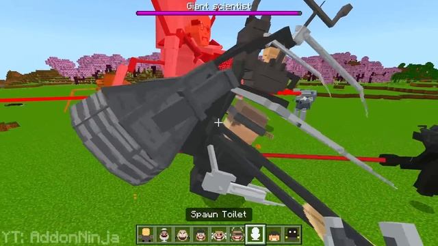 Skibidi Toilet ADDON UPDATE in MINECRAFT PE смотреть онлайн