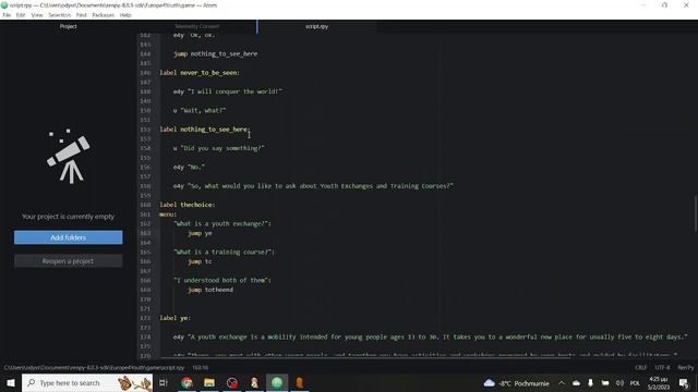 E4Y Tutorials presents: Ren'Py - how to make your own online game смотреть онлайн