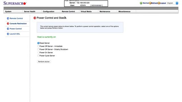 Supermicro IPMI Power On Server Remotely смотреть онлайн