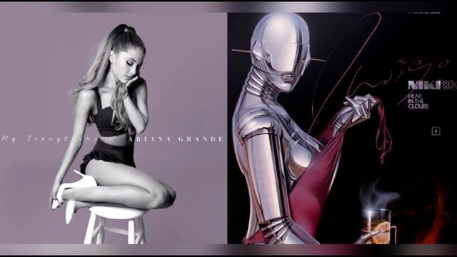 NIKI, Ariana Grande - Indigo x Be My Baby (mashup) смотреть онлайн