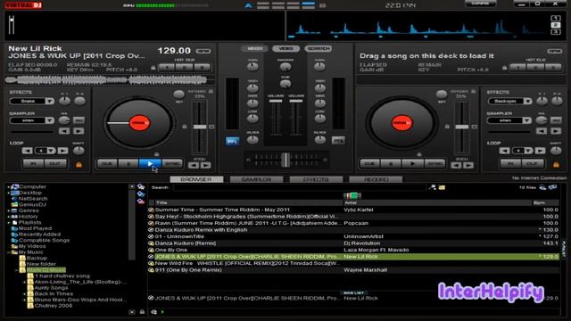 How To Load A Song Using Virtual Dj (Any Version) смотреть онлайн
