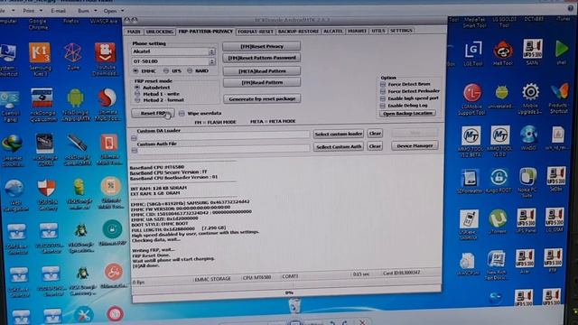 Alcatel Pixi 4 OT-5010D FRP Remove NCK смотреть онлайн
