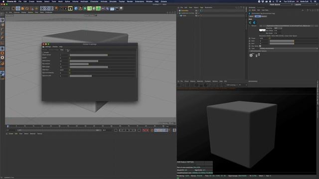 Octane X Cinema 4D Plugin for Mac OS смотреть онлайн