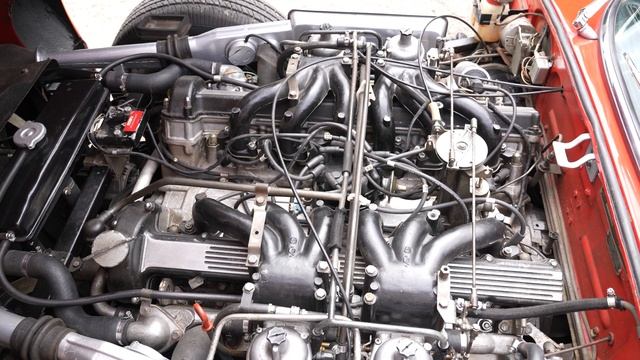 1973 Jaguar E-Type 5,3l V12 - Motorlauf смотреть онлайн