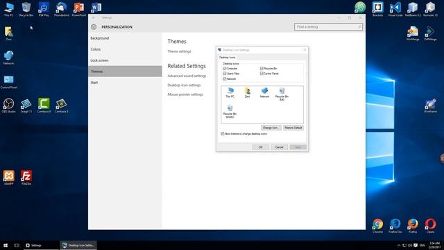 Windows 10 Tricks in Arabic Show Desktop Icons & Get Windows Version смотреть онлайн
