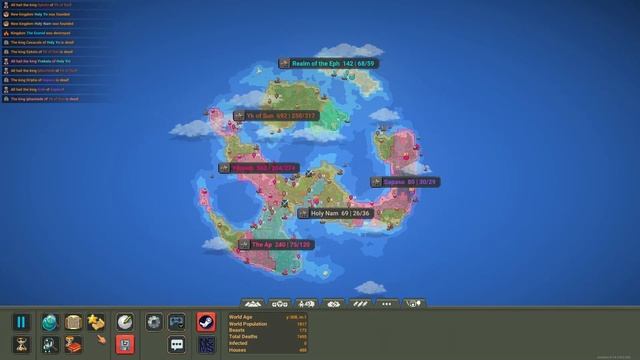 Worldbox For 10 Mins x10 Speed again смотреть онлайн