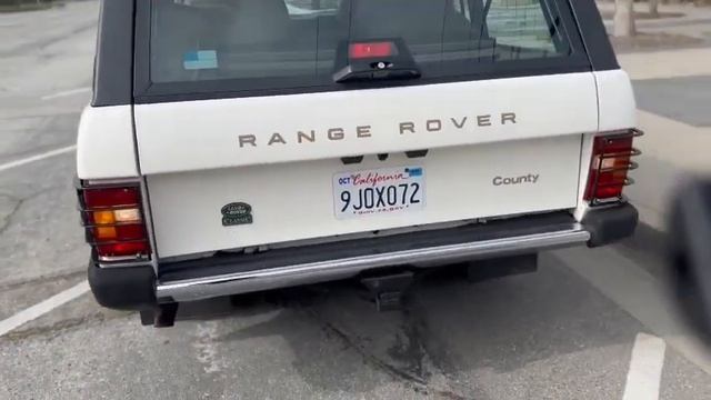 1995 Land Rover Range Rover County Classic SWB Walkaround смотреть онлайн
