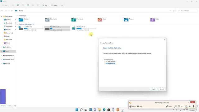 How To Create Recovery Drive In Windows 11| Windows 11 Recovery drive| Windows 11 Backup| смотреть онлайн