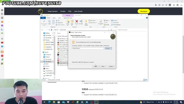 Cách Cài Snap Camera Trên PC Thêm Filter Khi Họp Nhóm Gọi Video ....|Xuyên Ưi смотреть онлайн