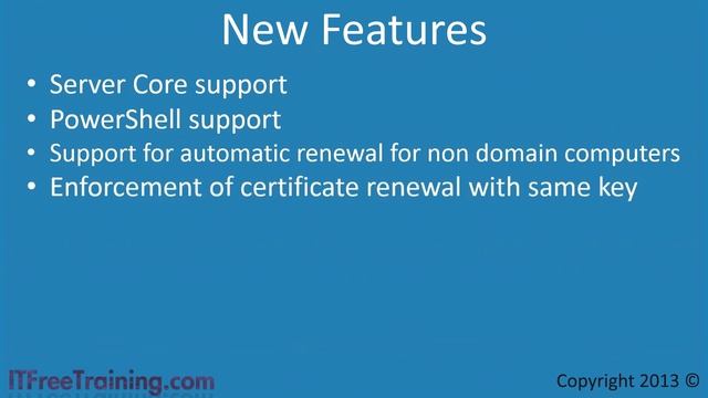 What is new in Certificate Services 2012 смотреть онлайн