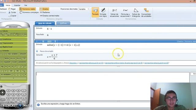 La derivada con Microsoft Mathematics смотреть онлайн