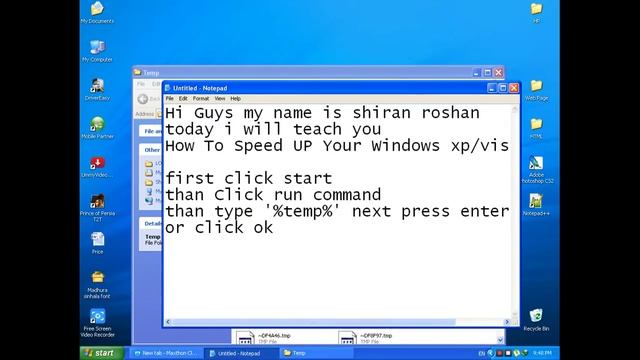 Speed Up Your Windows XP/Vista/7 смотреть онлайн