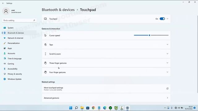 Windows 11 Home : How to set tap Touchpad with Four fingers as Notification center смотреть онлайн