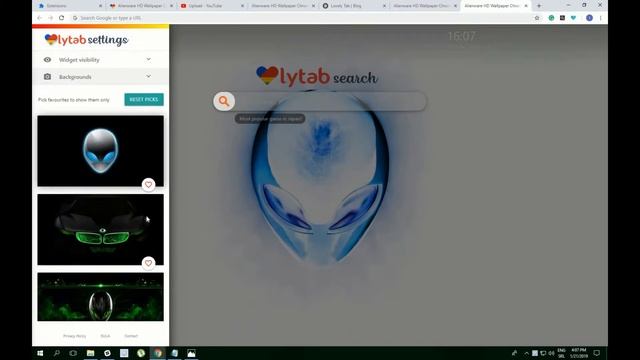 Best Alienware Chrome Wallpaper Theme - Try Now!!! смотреть онлайн