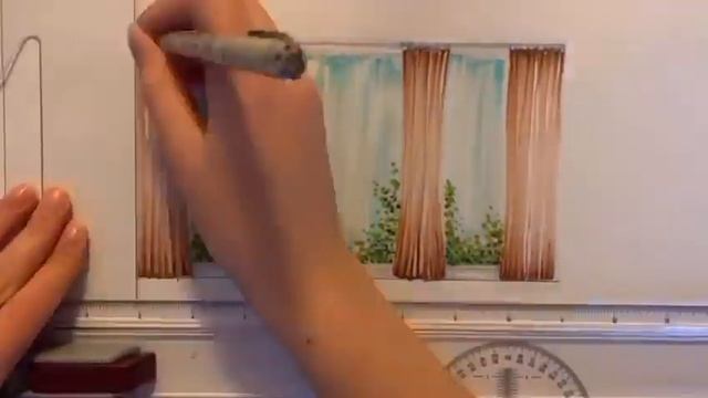 Window Dressing Drawing/Rendering Tutorial смотреть онлайн