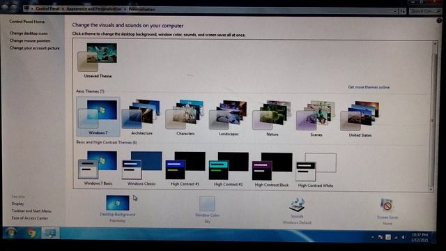wallpaper change - Windows 7 смотреть онлайн