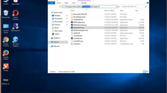 Remove My Faster PC on Windows 10 Creators Update смотреть онлайн
