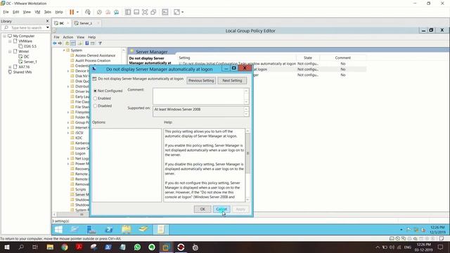DISABLE Server Manager at logon - 3 simple ways!! смотреть онлайн