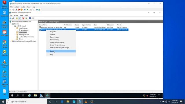 how to deleted created boot or install windows images in WDS Server смотреть онлайн
