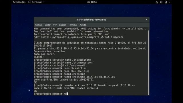 Configurar un Servidor DNS en Fedora смотреть онлайн