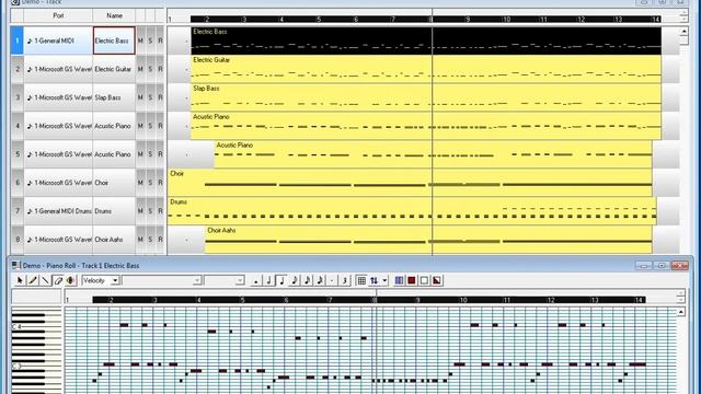 Cakewalk Pro Audio 9 Demo 01 on Windows 7 Pro смотреть онлайн