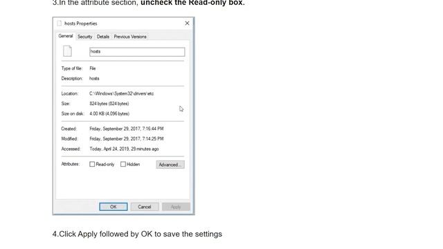 Fix Access denied when editing hosts file in Windows 10 смотреть онлайн