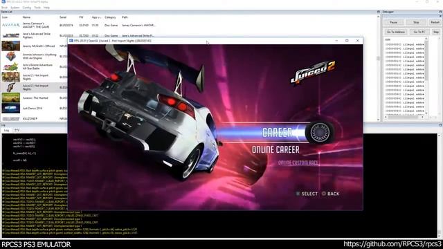 RPCS3 PS3 Emulator - Juiced 2: Hot Import Nights Ingame! OGL LLVM (1b5a479b) смотреть онлайн