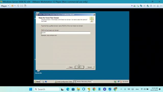 Windows server in Kurdish part 5 installing Active directory domain services смотреть онлайн
